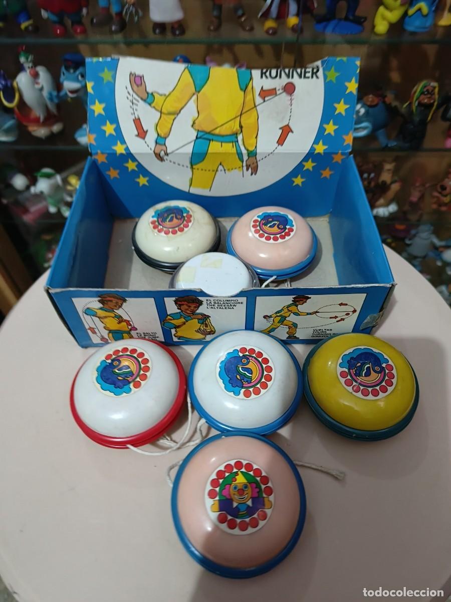 Vintage: OCASION ! CAJA EL AUTENTICO YO YO MASTER RUNNER + 6 YOYOS VINTAGE A&Ntilde;OS 80