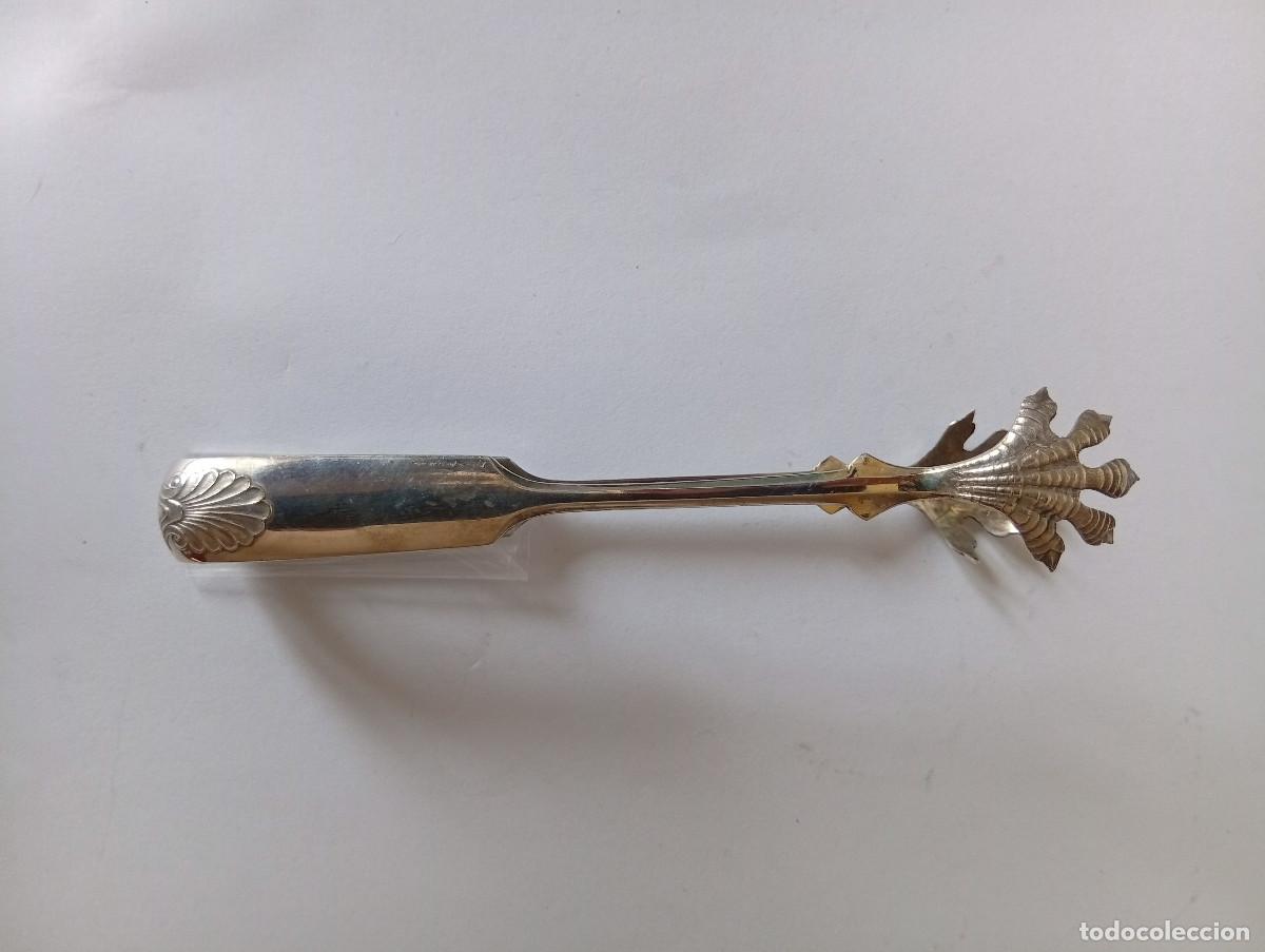 Vintage: Pinzas de plata para az&uacute;car
