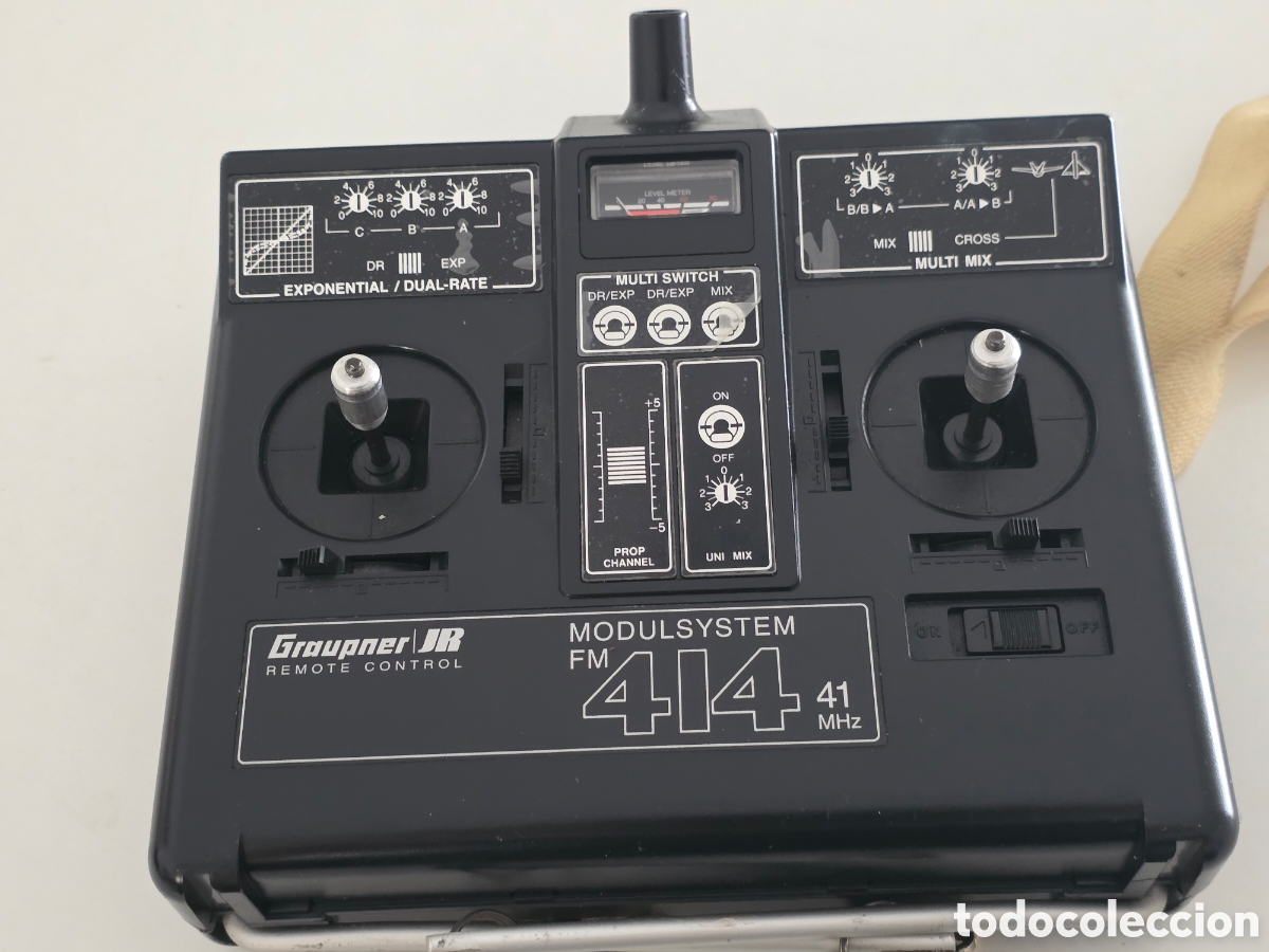 Vintage: Emisora RC Graupner JR 414 FM 41MHz vintage