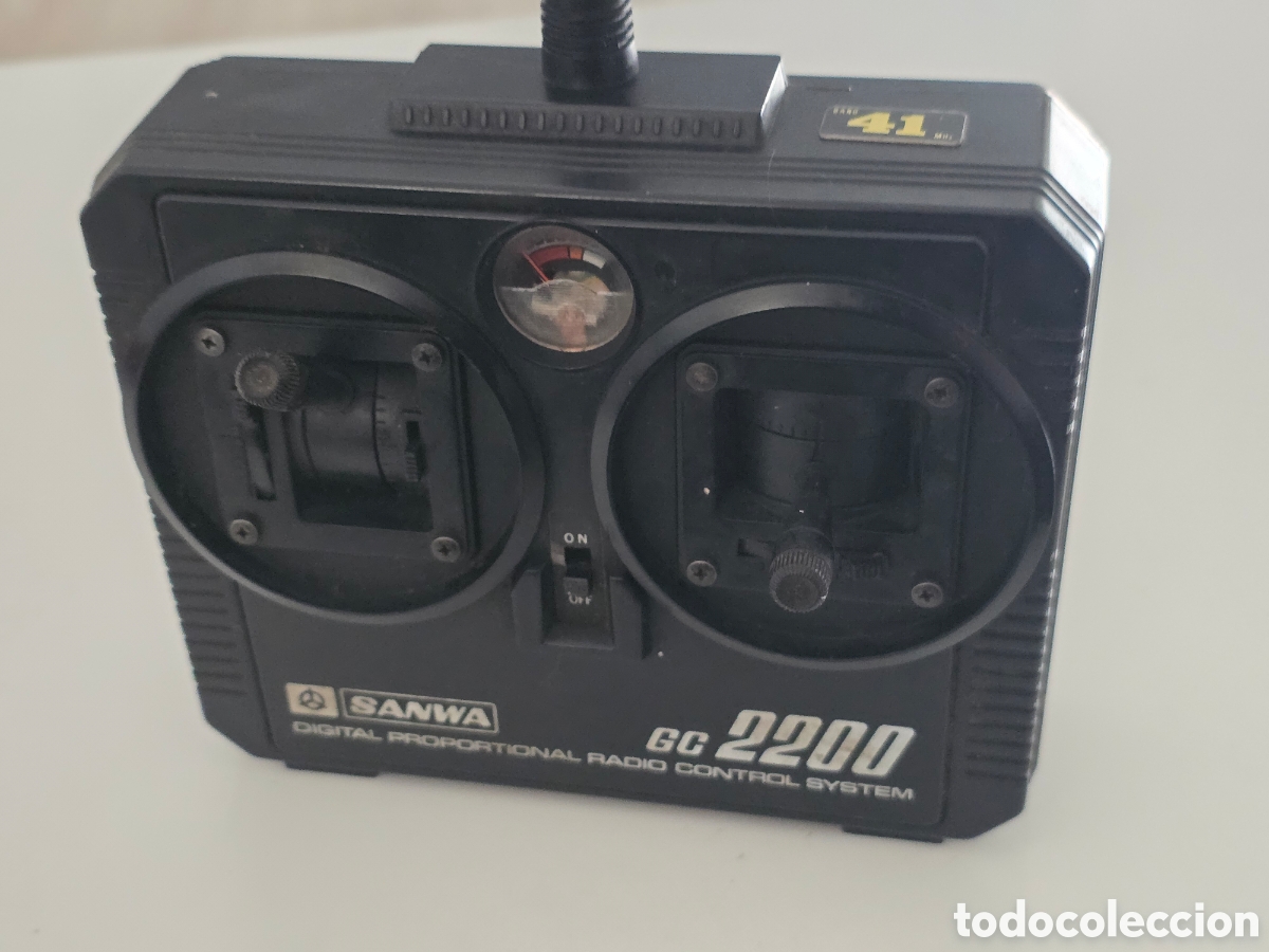 Vintage: Emisora RC Sanwa GC2200 41MHz