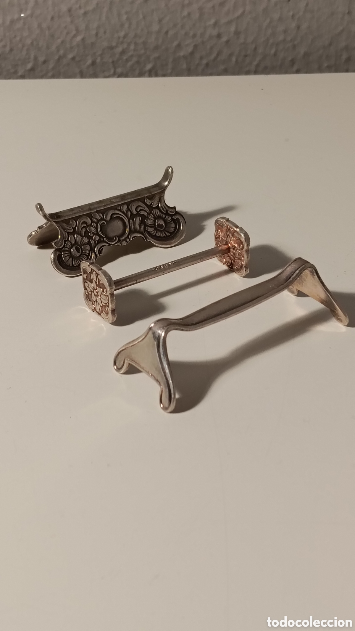 Vintage: Reposa Cubiertos de Plata Vintage