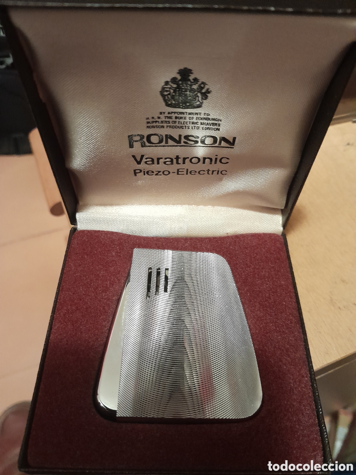 Vintage: Mechero Ronson con estuche original