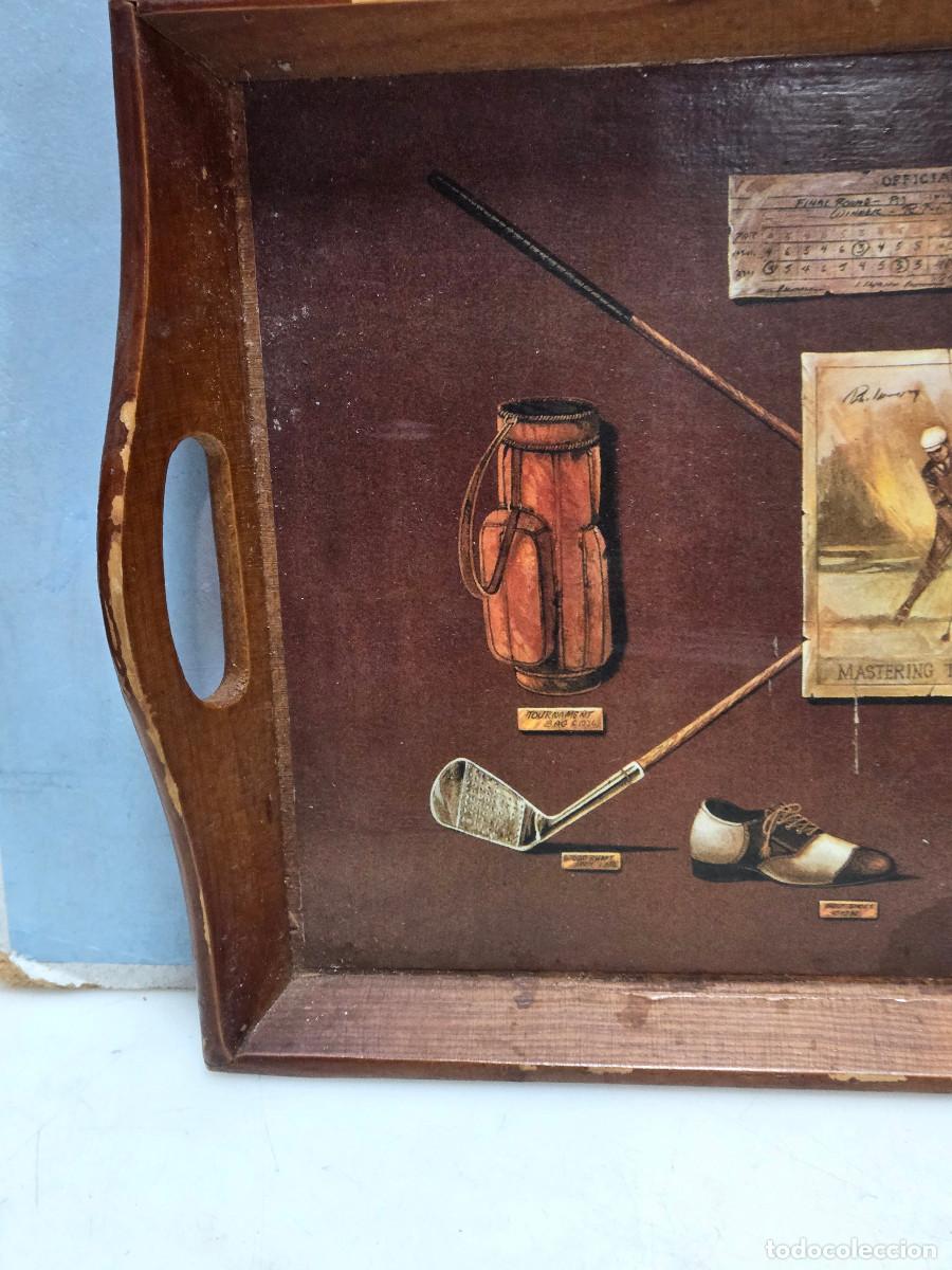 Vintage: bandeja de madera vintage - Foto 2