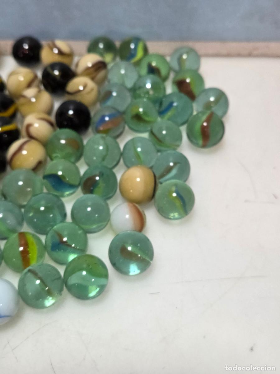 Vintage: 93 canicas de cristal muranos - Foto 4