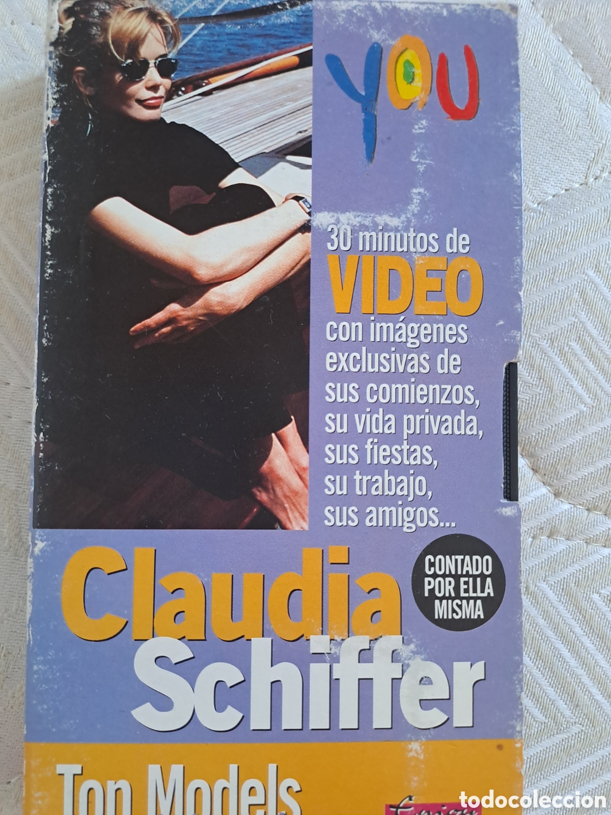 Vintage: V&iacute;deo VHS Claudia Schiffer - Foto 3