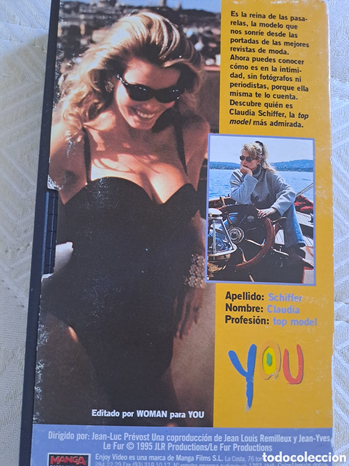 Vintage: V&iacute;deo VHS Claudia Schiffer