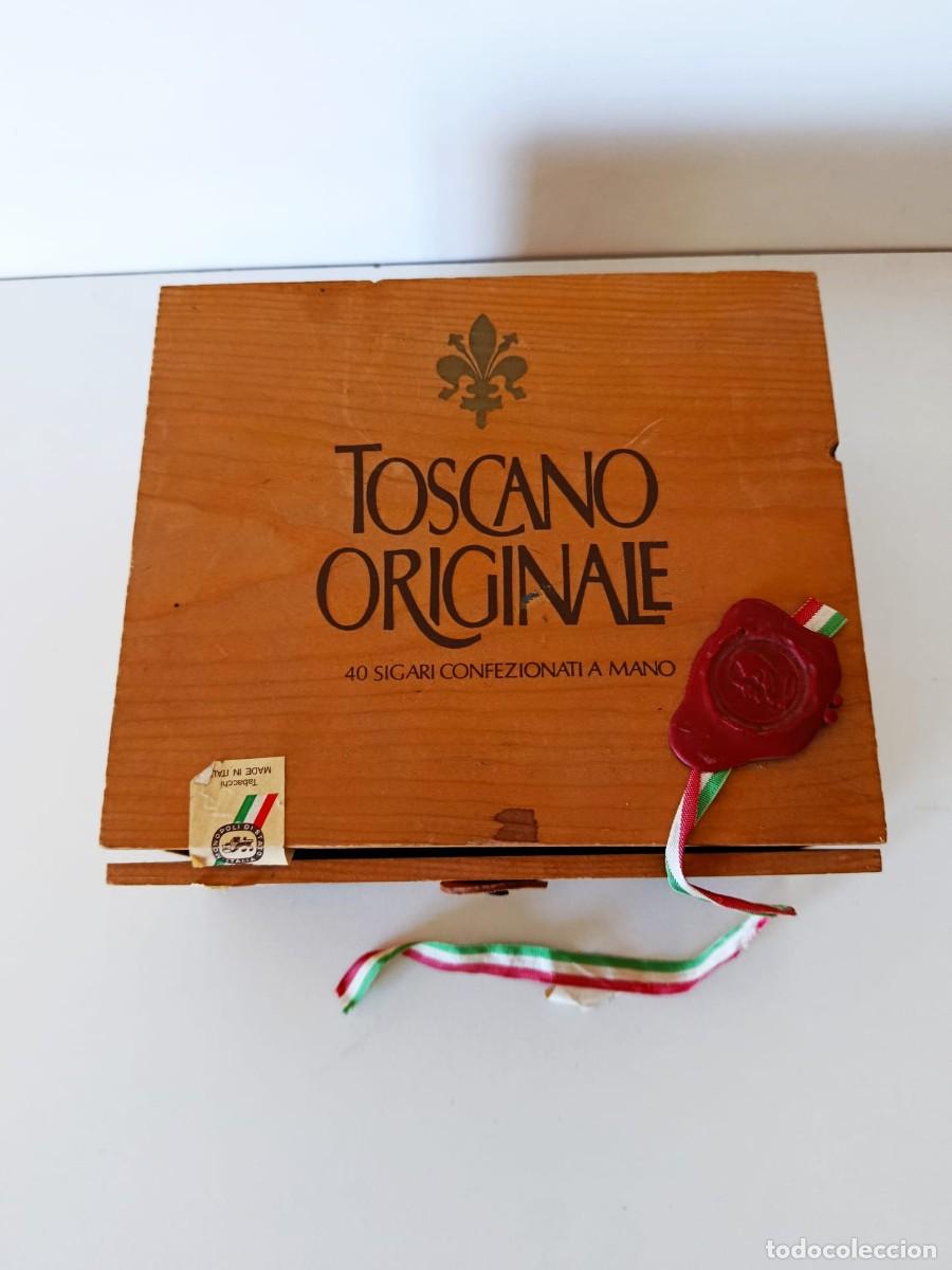 Vintage: Scatola Sigari in legno Vintage Anni '80 Sigari Toscano Originale