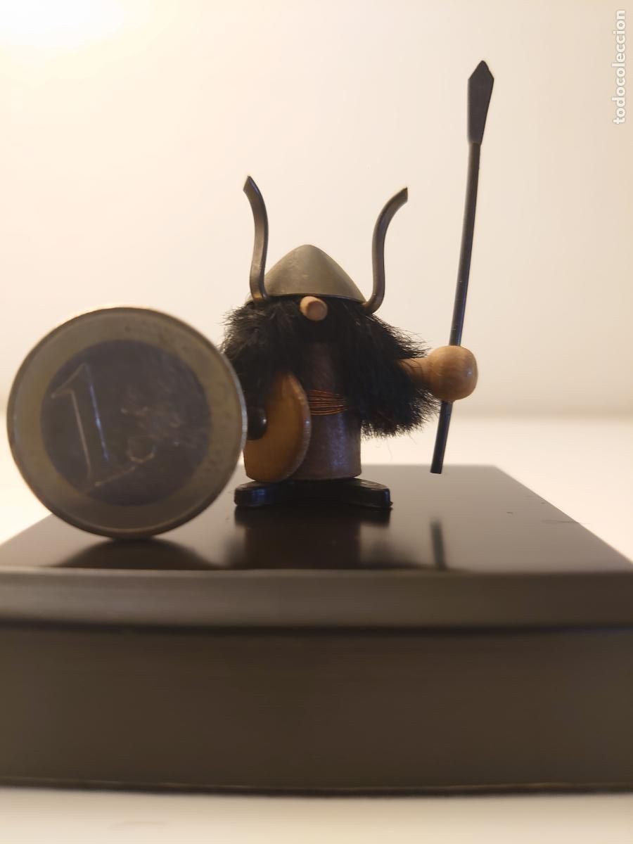 Vintage: VIKINGO MINIATURA BROCHE A&Ntilde;OS 70