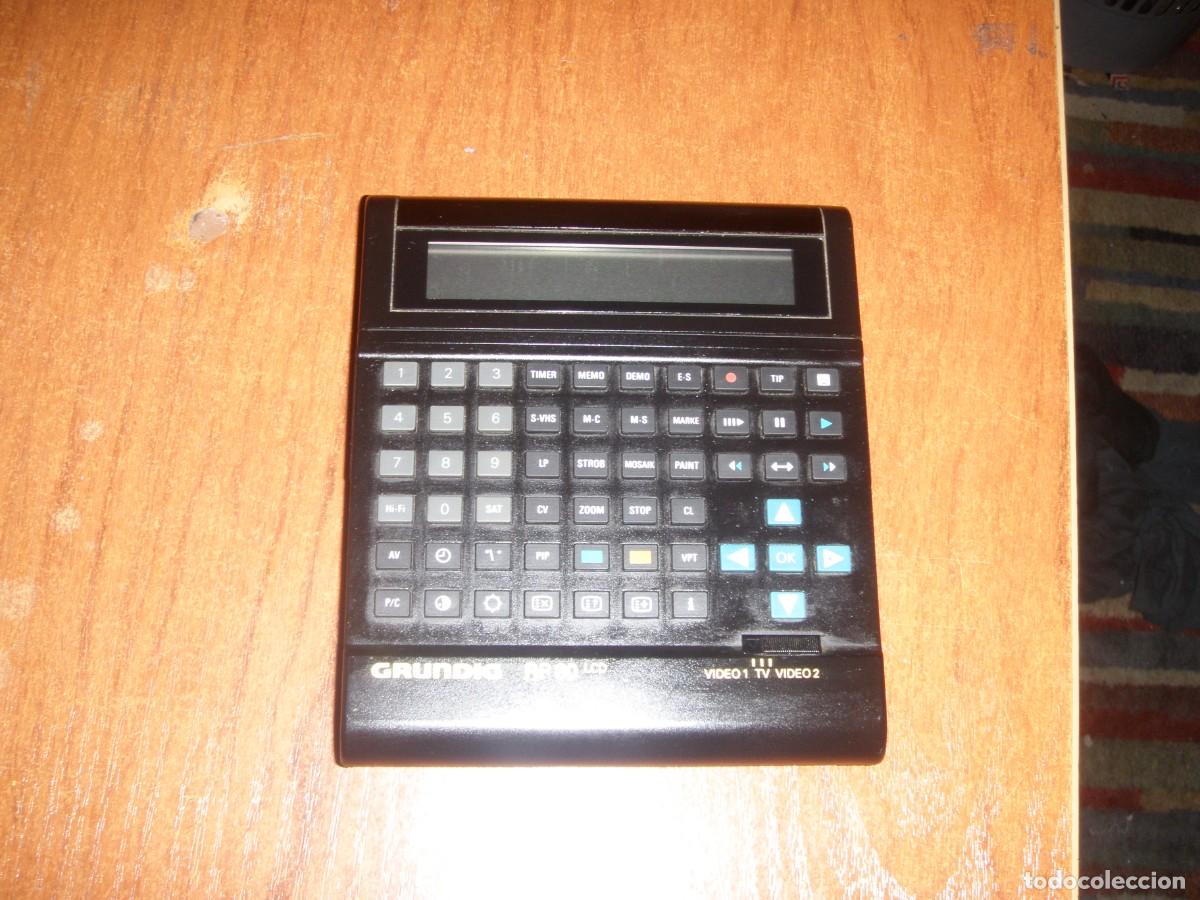 Vintage: MANDO A DISTANCIA GRUNDIG RP80 LCD VIDEO TV FUNCIONANDO