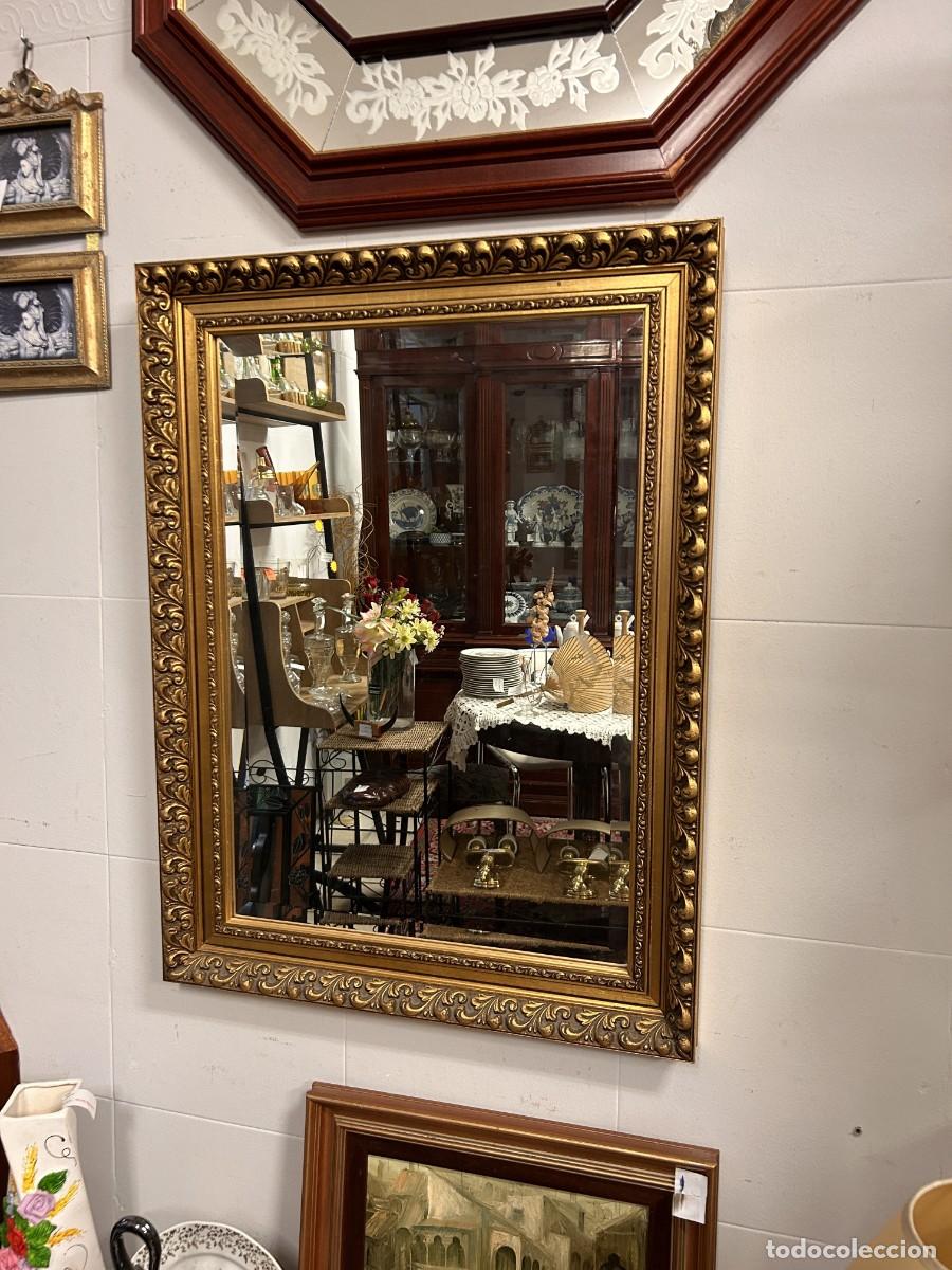 Vintage: Espejo Marco Dorado 86x65 cm