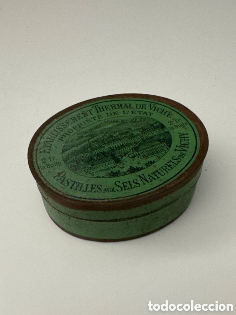 Vintage: Antigua caja pastillas Vichy An&iacute;s