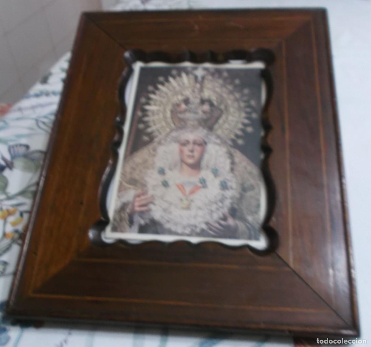 Vintage: marco de madera noble de los a&ntilde;os 30