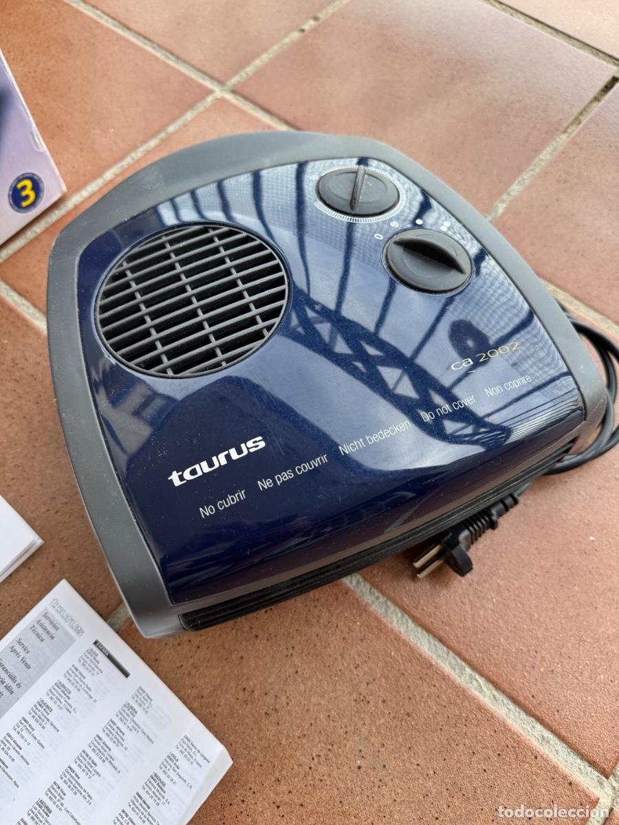 Vintage: Calefactor Taurus CA 2002, 1000/2000 W, con caja e instrucciones - Foto 2