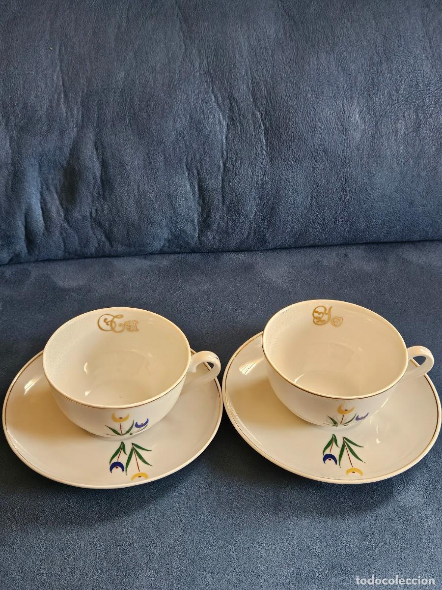 Vintage: Bonito Y Nuevo Juego De Caf&eacute; T&uacute; Y Yo ( 2 Tazas Y 2 Platos) De 1960.