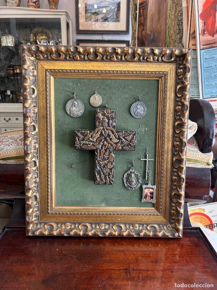 Vintage: Cuadro Cruz de los Milagros