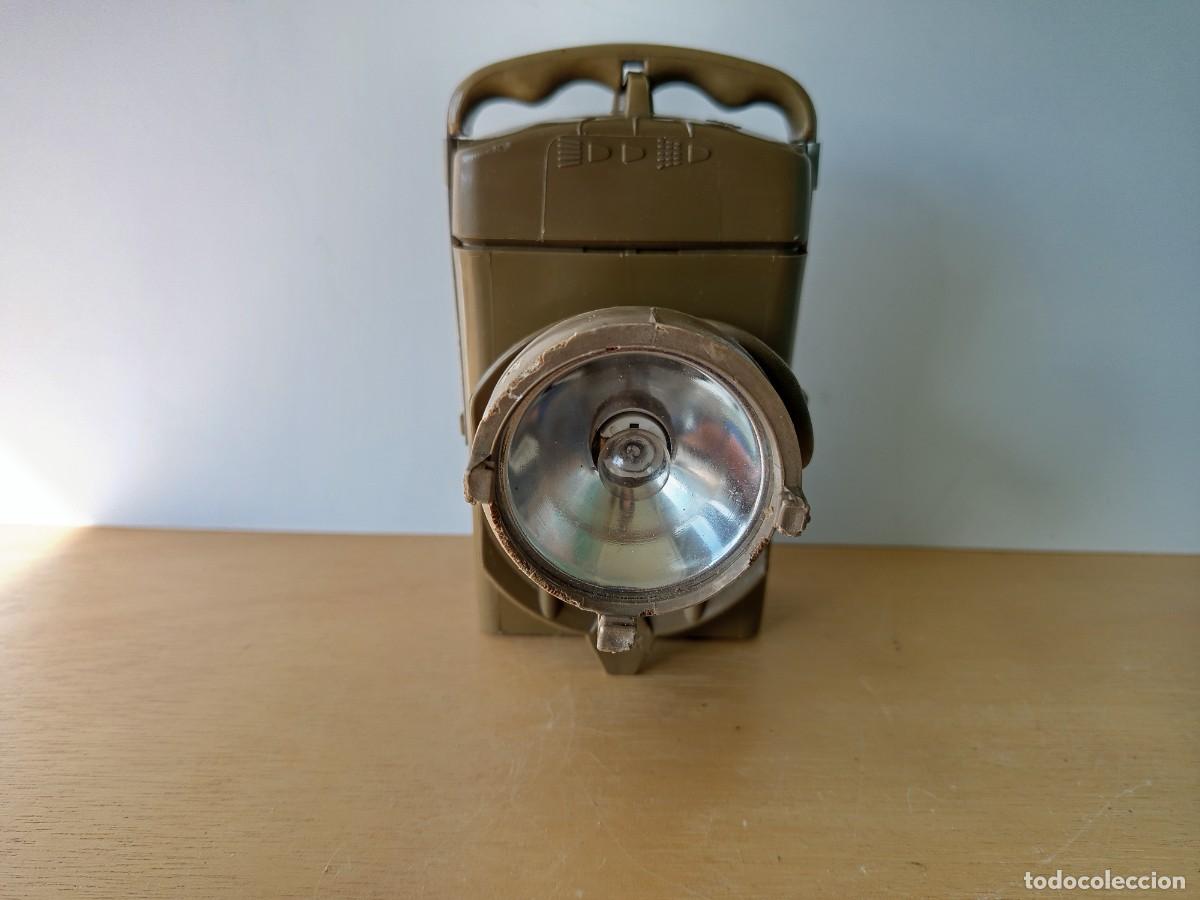 Vintage: L&aacute;mpara de emergencia CEAG MLH1, linterna de mano, l&aacute;mpara de minero.Vintage