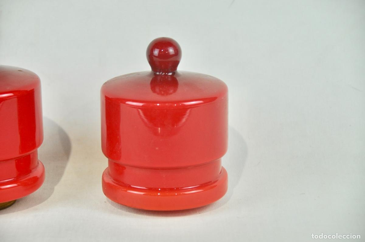 Vintage: Dos Tulipas de color rojo - Foto 4