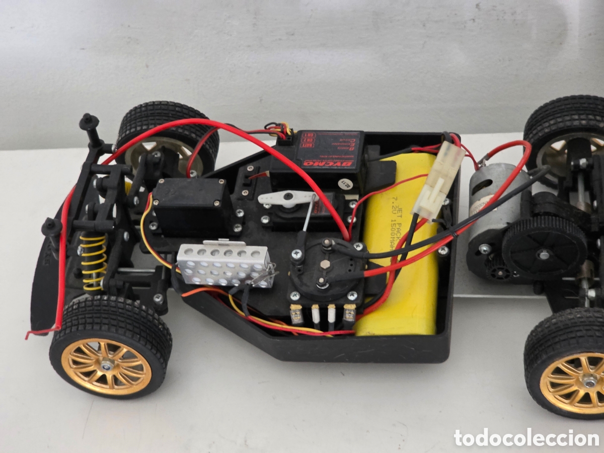 Vintage: Coche RC BYCMO vintage 27MHz funcionando