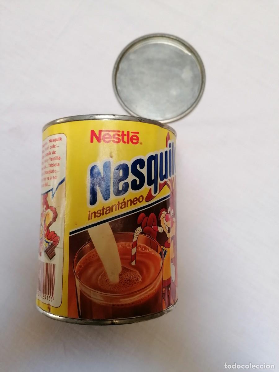 Vintage: Bote de Nesquik 400 gramos a&ntilde;os 80-90