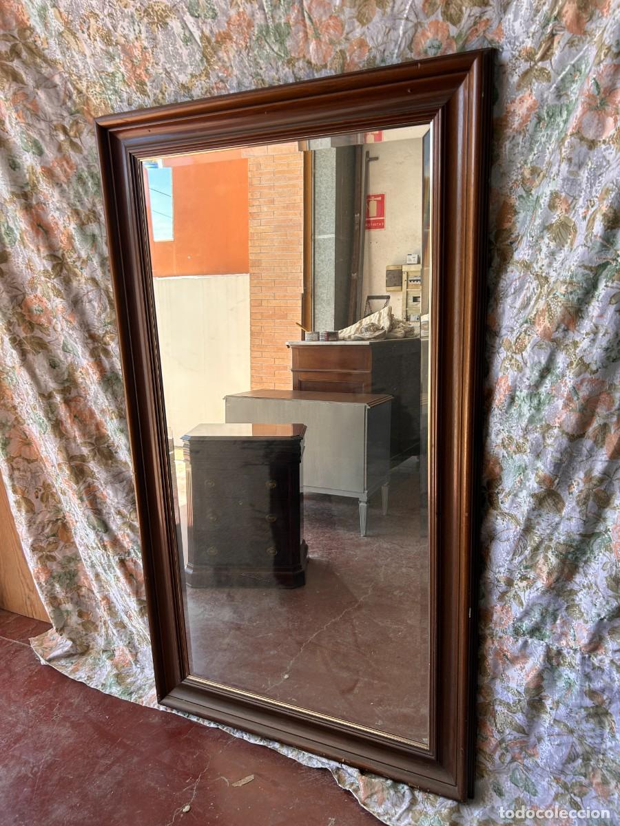 Vintage: Espejo marco madera 161x91.5 cm
