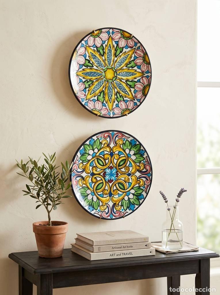 Vintage: PAREJA PLATOS DECORATIVOS