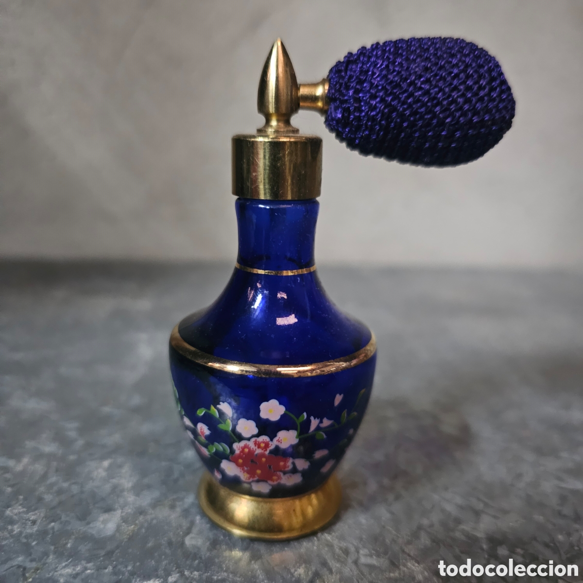 Vintage: Peque&ntilde;o atomizador de perfume mikado japan