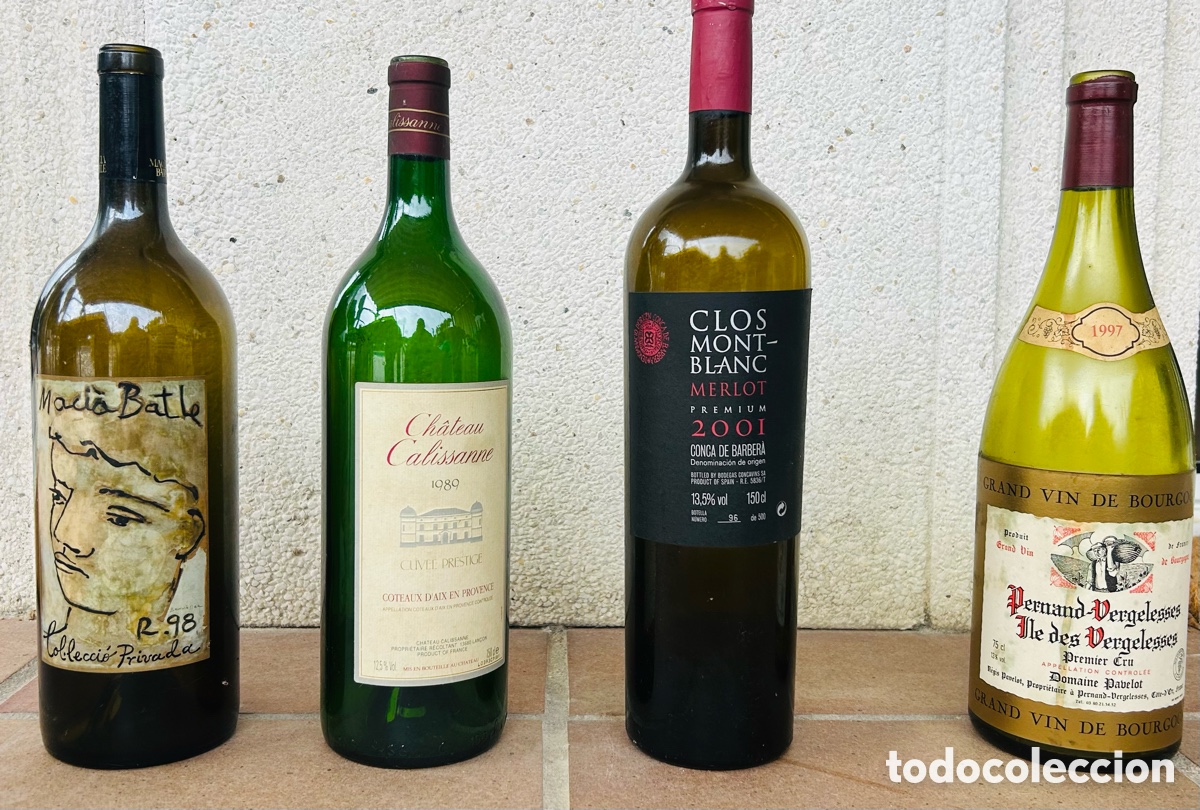 Vintage: 4 Botellas De vino Magnum
