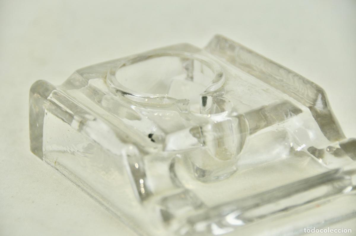 Vintage: Utensilio escritorio en cristal - Foto 2