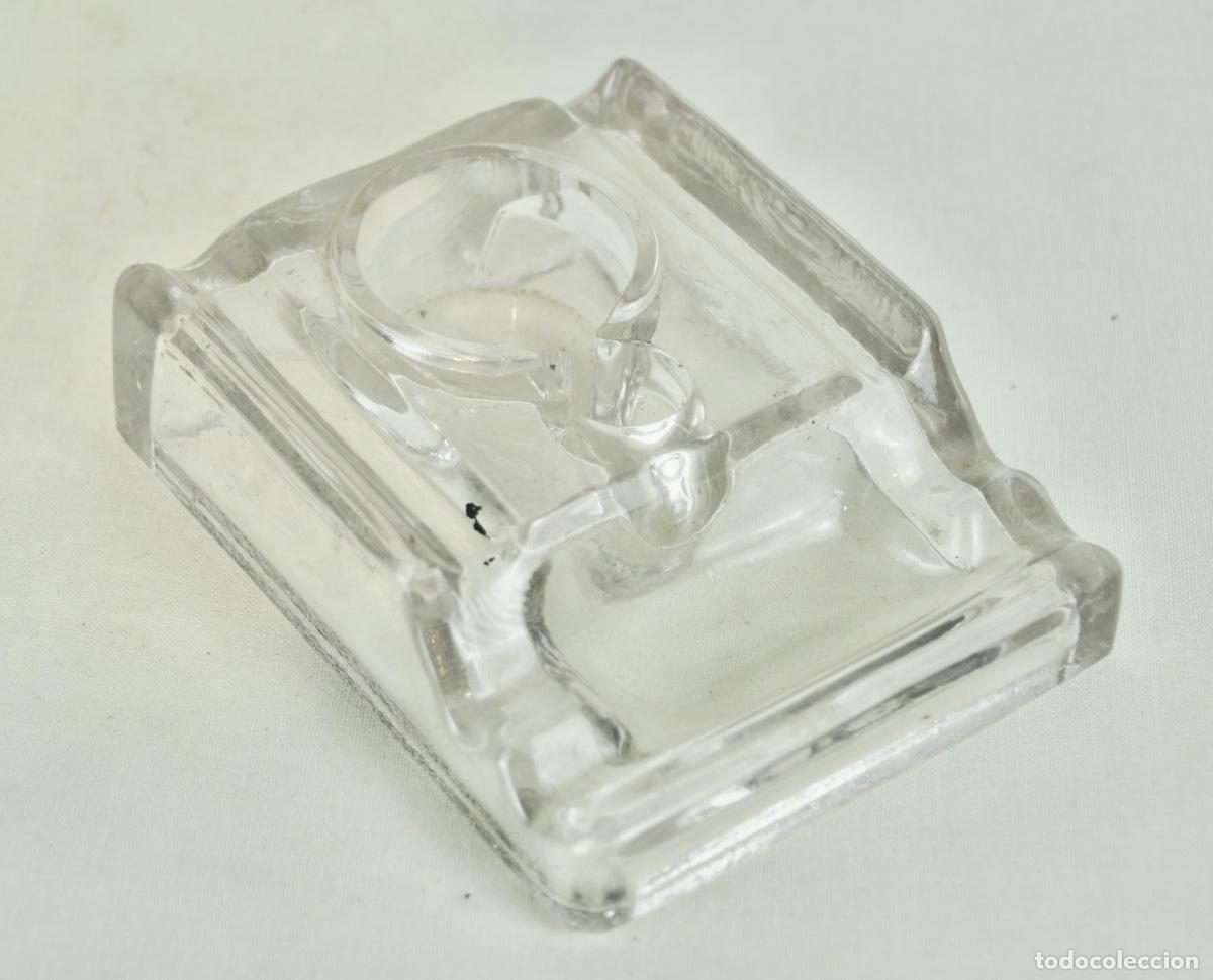 Vintage: Utensilio escritorio en cristal - Foto 3