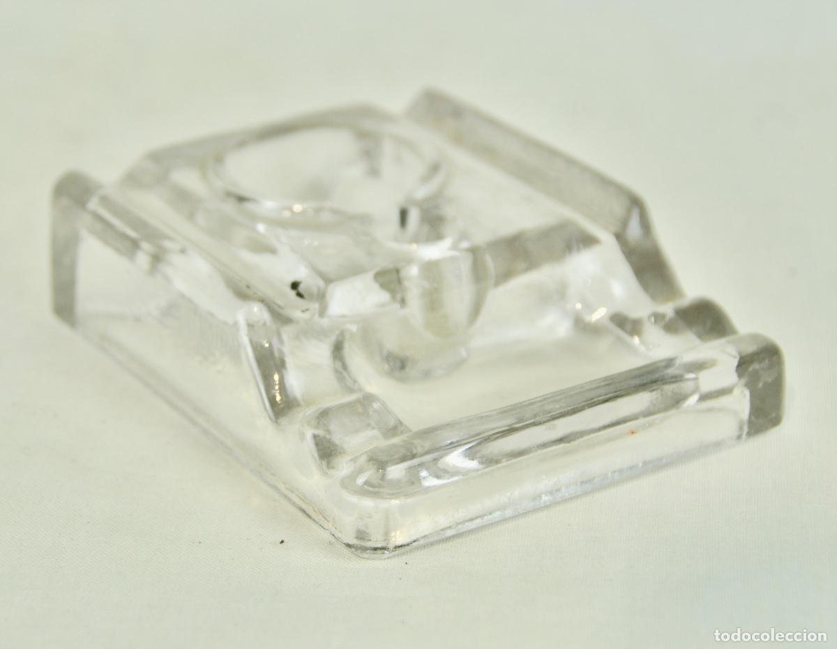 Vintage: Utensilio escritorio en cristal