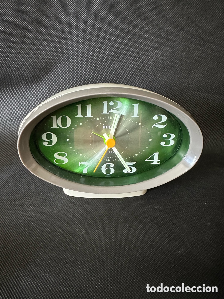 Vintage: EXTRAORDINARIO RELOJ DESPERTADOR. MARCA IMPEX. A&Ntilde;OS 60. FUNCIONANDO PERFECTAMENTE A CUERDA