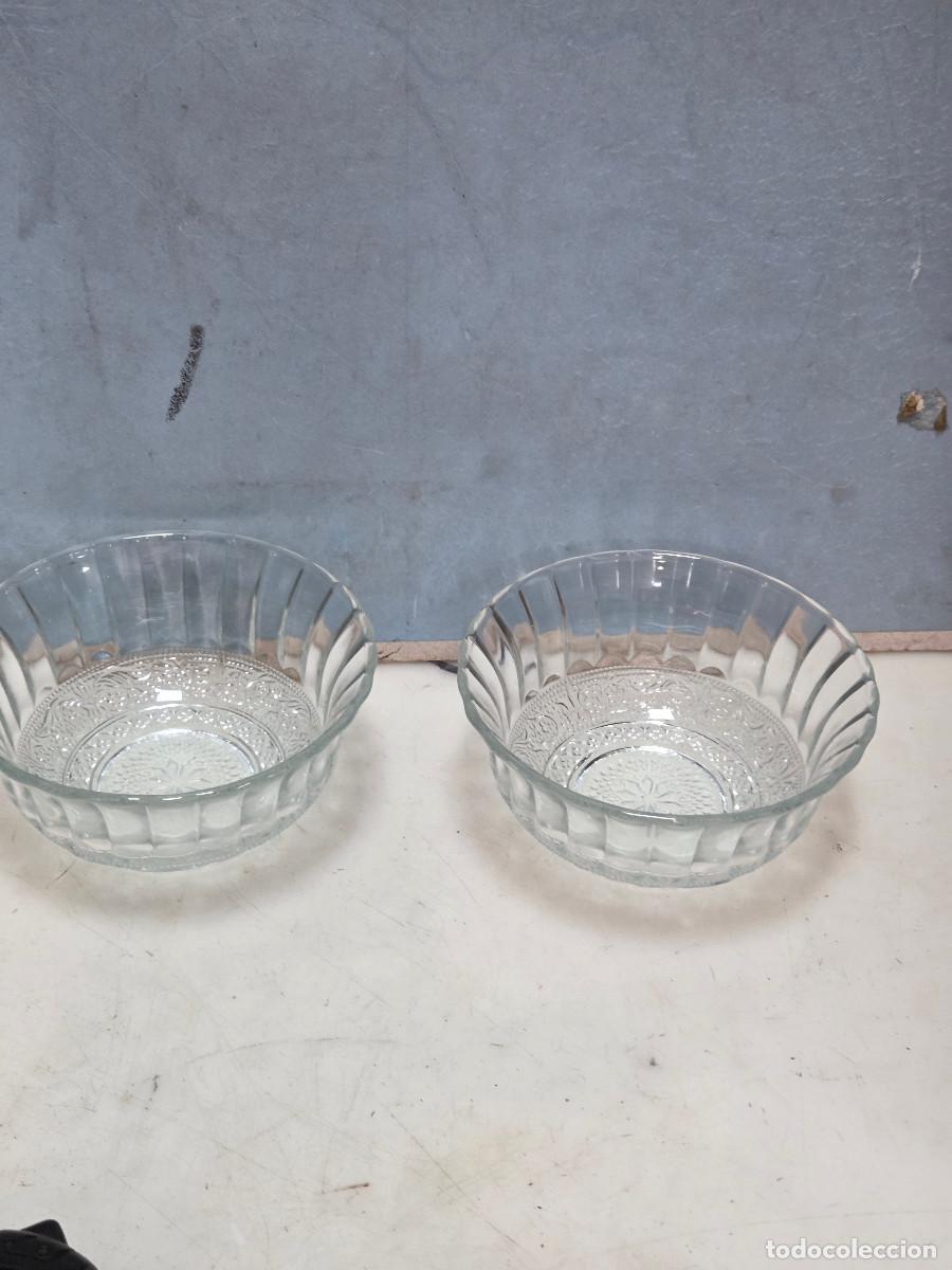 Vintage: 2 cuencos de cristal vintage