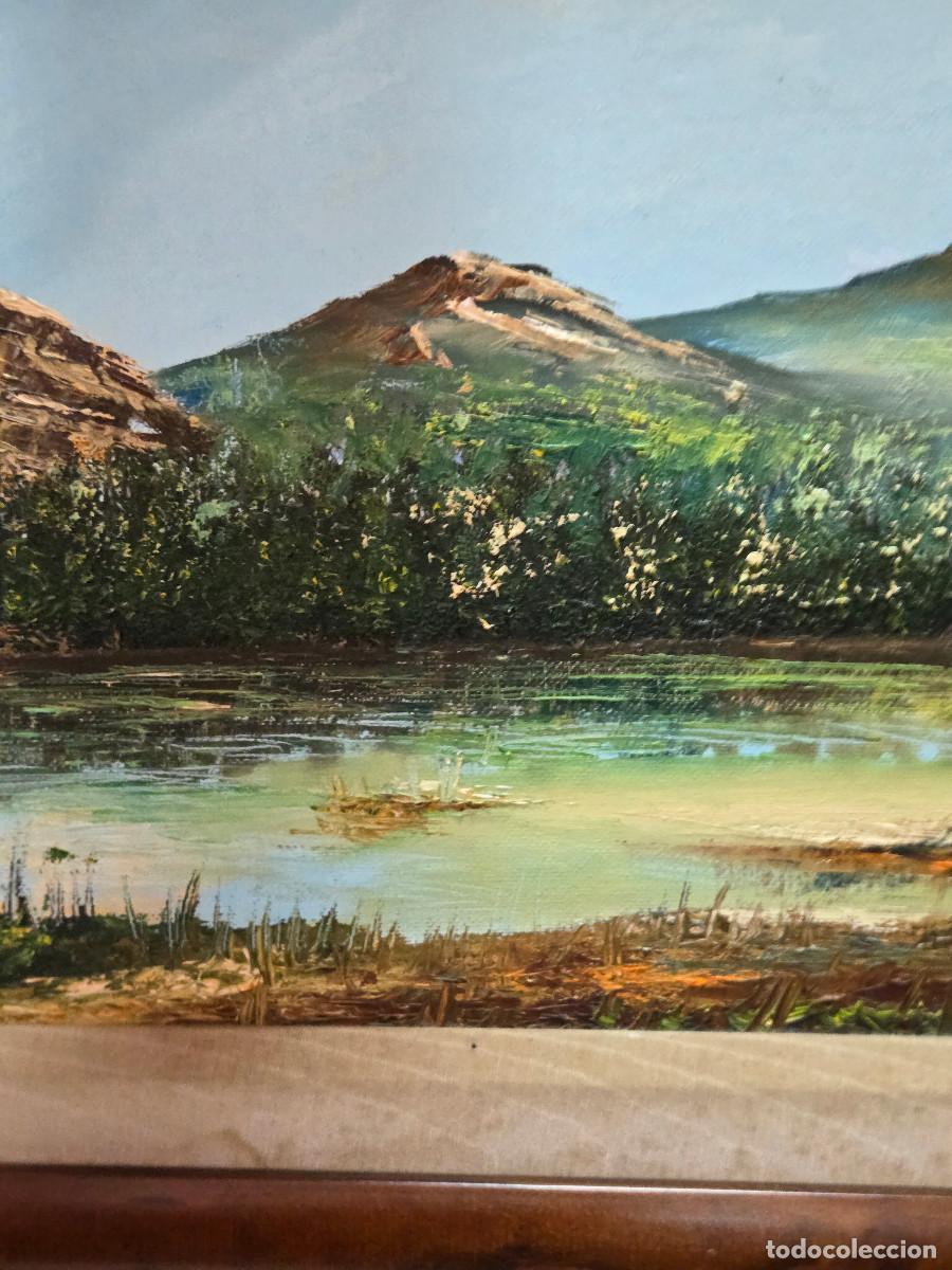Vintage: cuadro pintado al oleoc portes 7&euro; - Foto 5