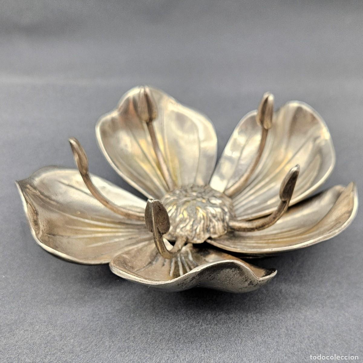 Vintage: Hollywood Regency cenicero con forma de flor de loto. 1970 - 1975