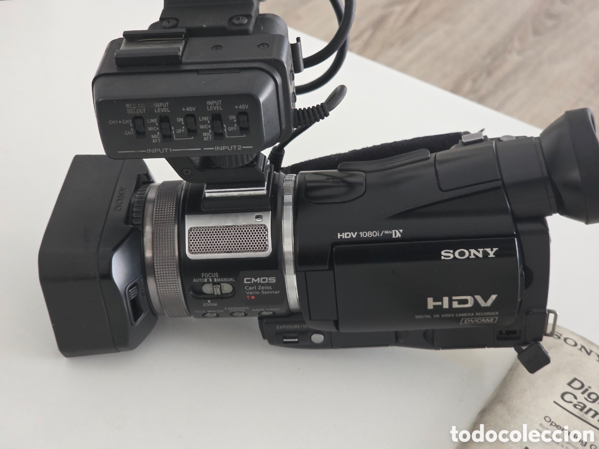 Vintage: sony hvr-a1p hdv dvcam minidv profesional averiada