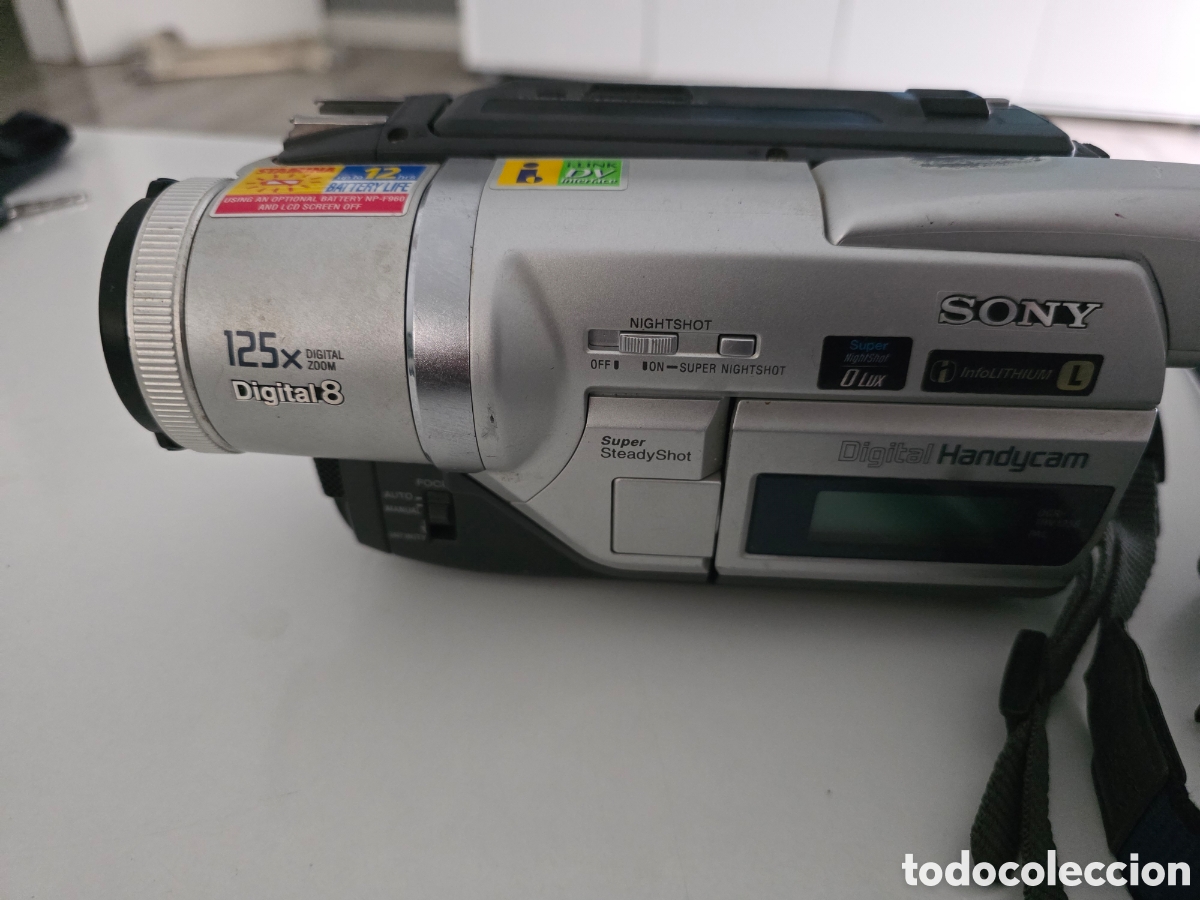 Vintage: Sony Digital8 DCR-TRV125E reproduce Hi8 Video8