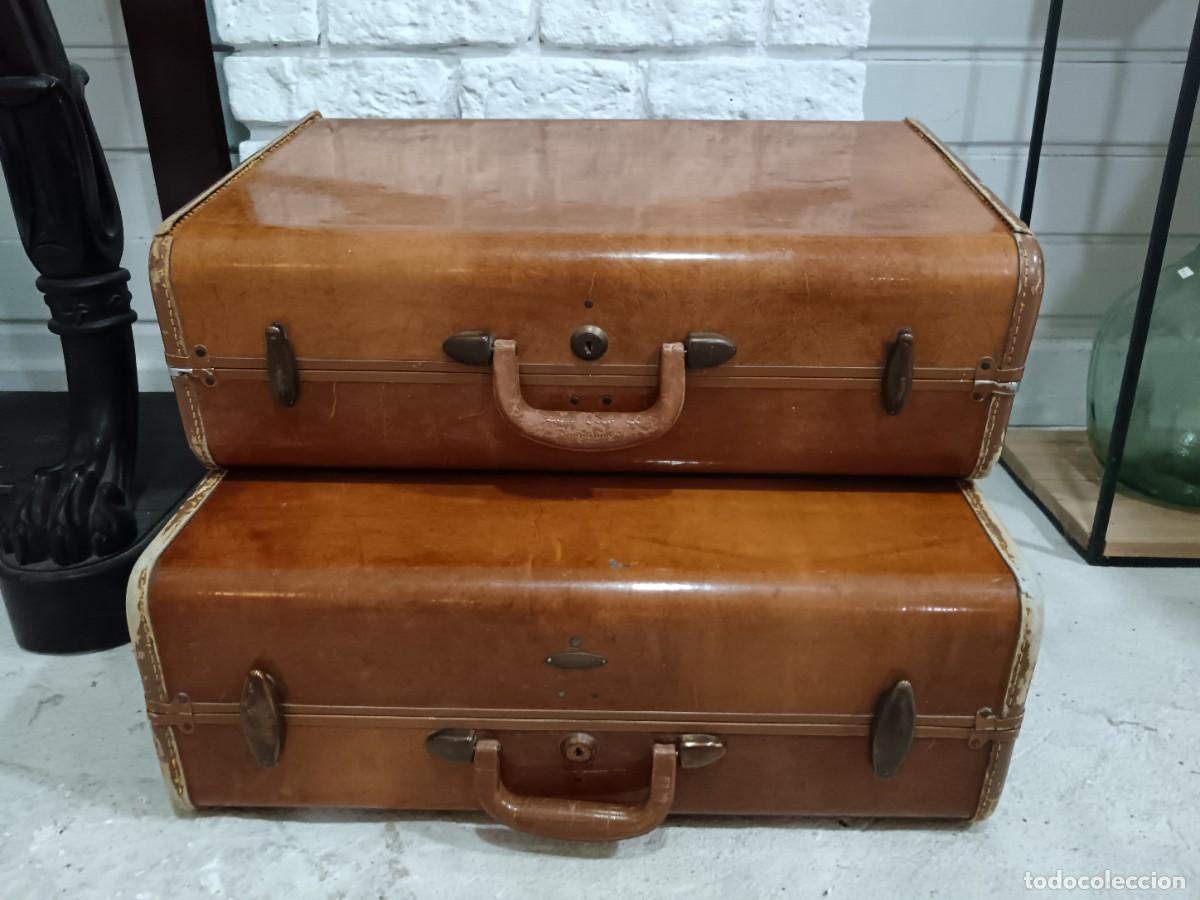 Vintage: PAREJA DE ANTIGUAS MALETAS SAMSONITE