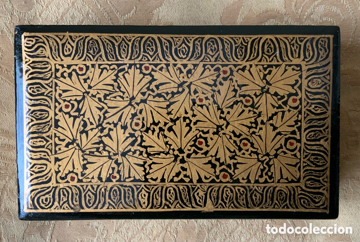 Vintage: CAJA VINTAGE DE MADERA INDIA - Foto 2