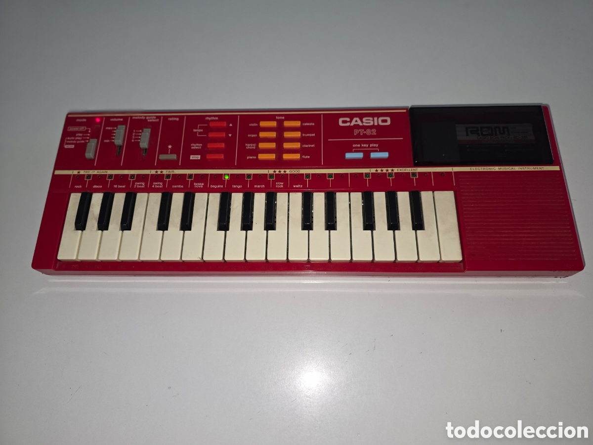 Vintage: Casio PT-82 vintage a&ntilde;os 80 funcionando + ROM