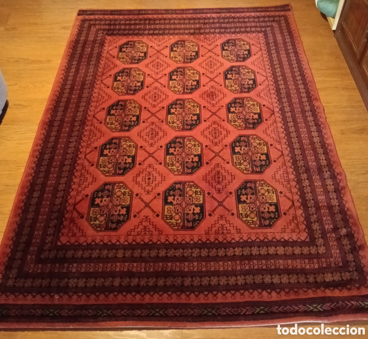 Vintage: Alfombra estilo afgana