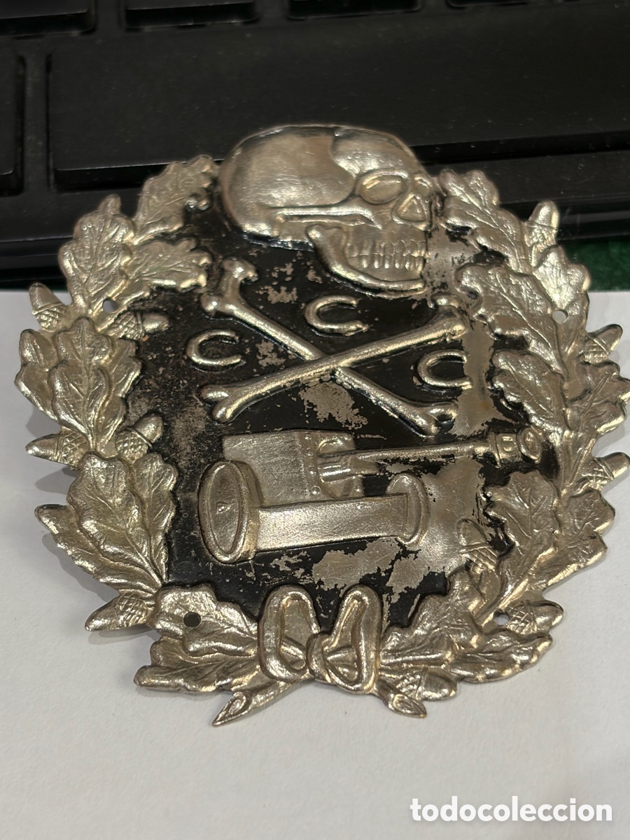 Vintage: Distintivo metal CIA o Bater&iacute;a Contracarros - usado por la DA y siguieron hasta los a&ntilde;os 60 -
