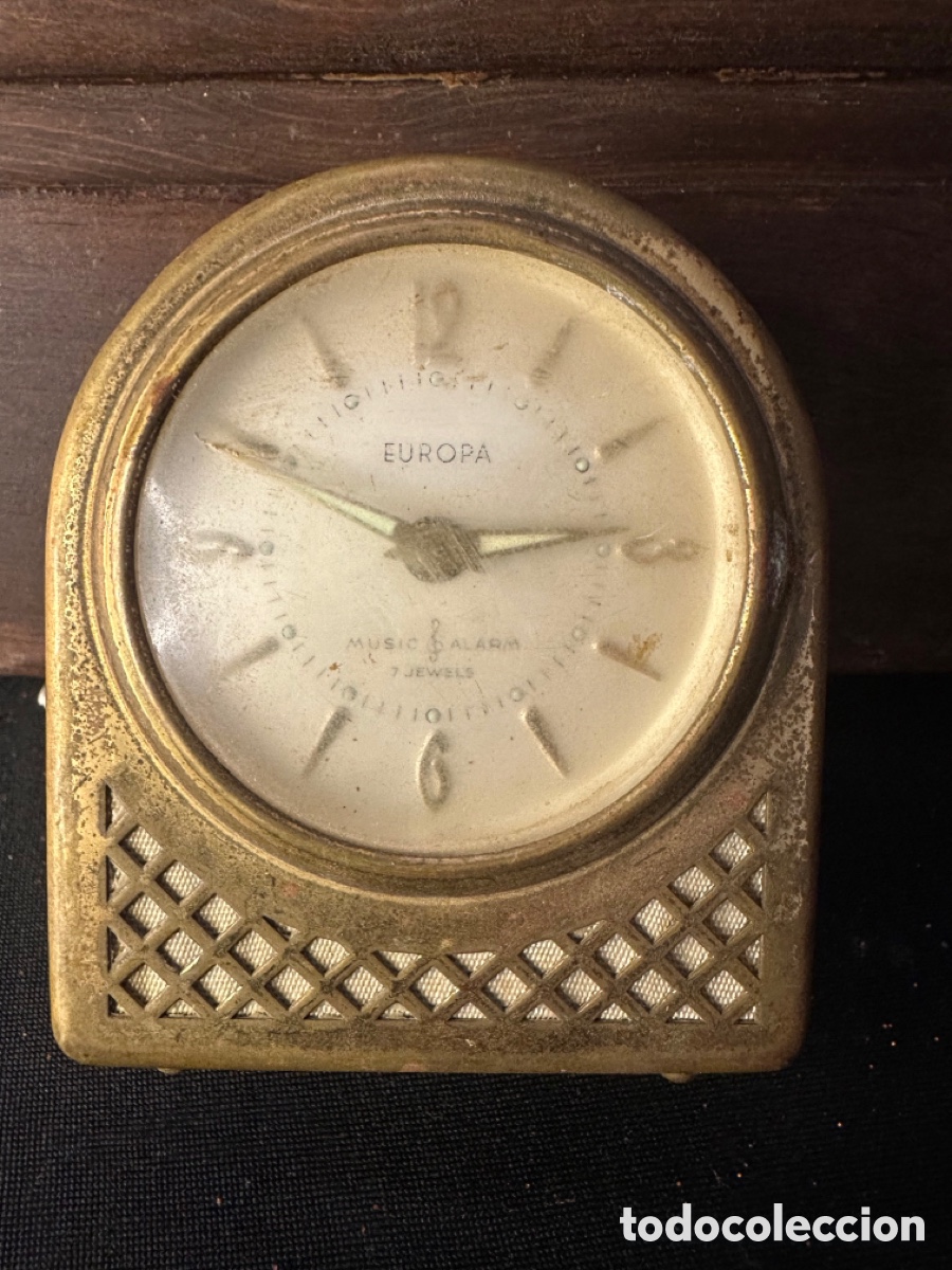 Vintage: Reloj Europa Music Alarm Vintage
