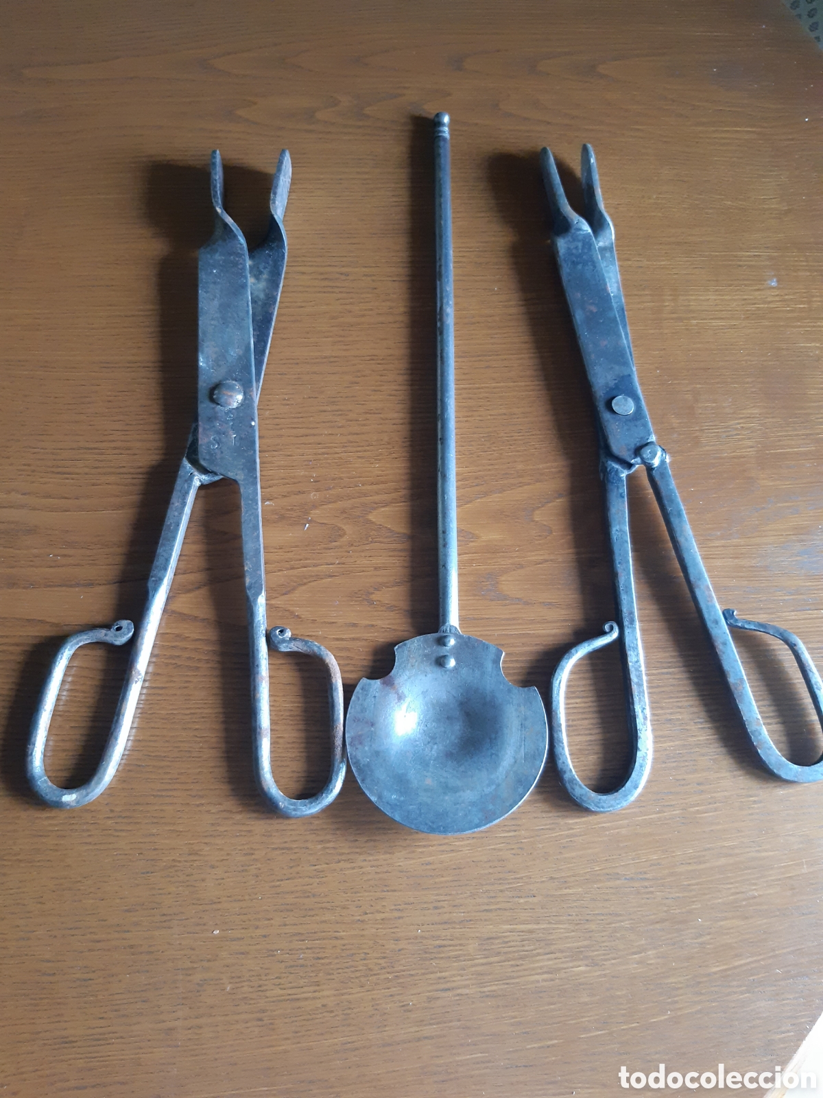 Vintage: Utensilios antiguos para chimenea