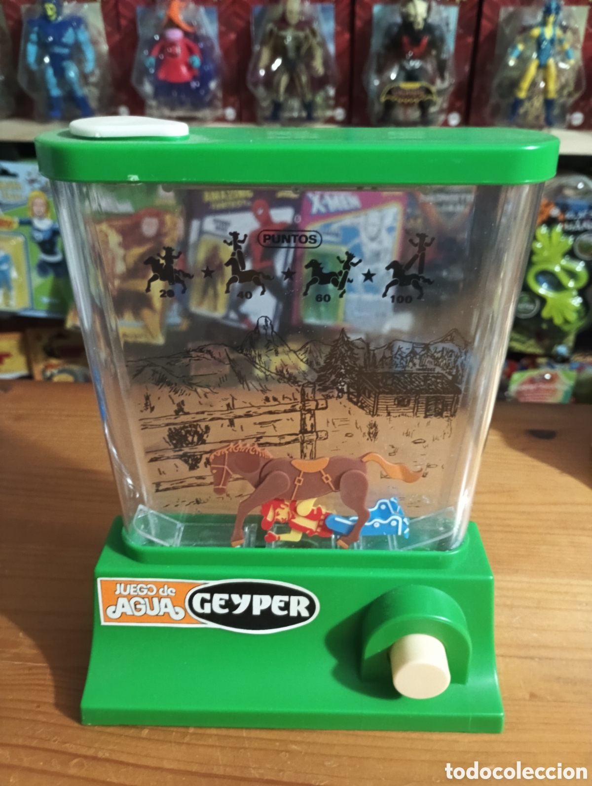 Vintage: JUEGO AGUA GEYPER VAQUERO PERFECTO ESTADO