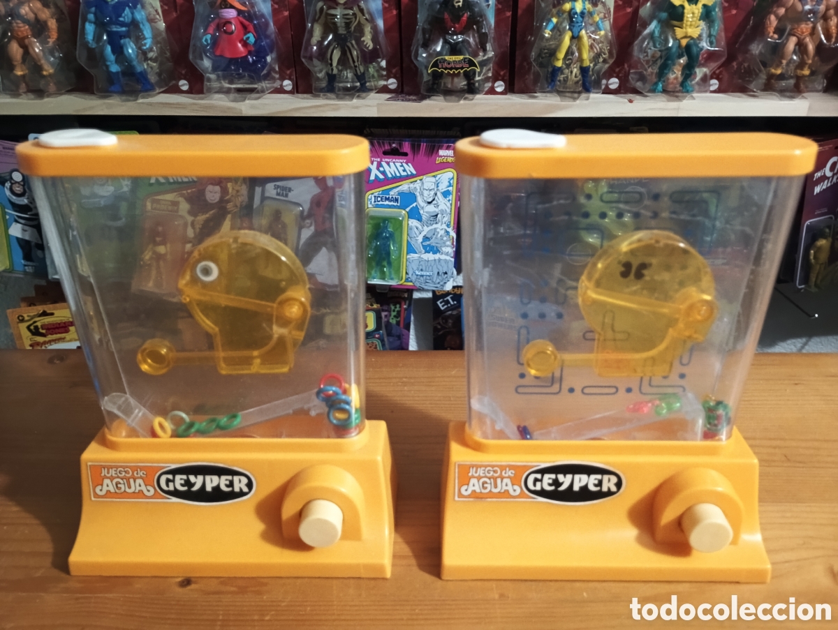 Vintage: JUEGO AGUA GEYPER COME COCOS LAS DOS VARIANTES DE LOS OJOS