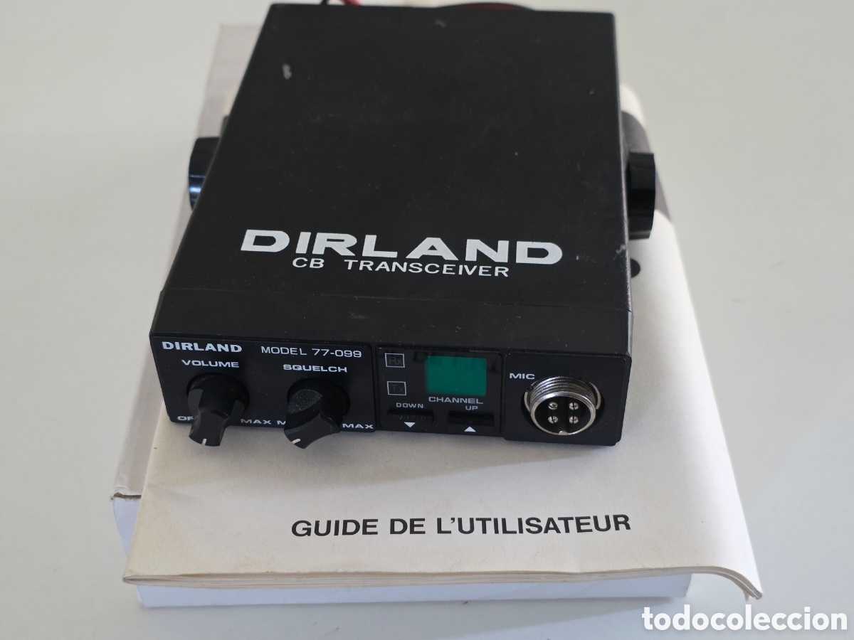 Vintage: Emisora CB Dirland 77-099 vintage radioaficionado