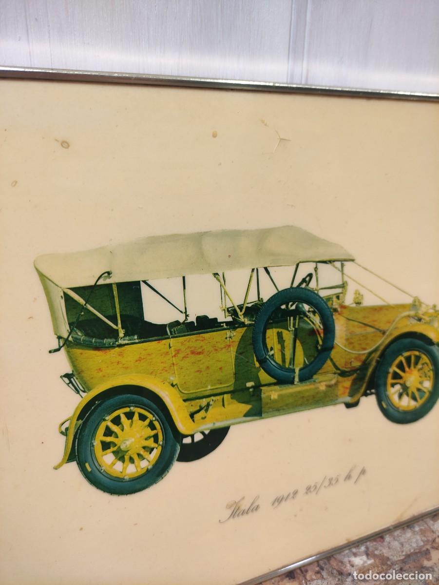 Vintage: 2 cuadros de coches antiguos - Foto 4