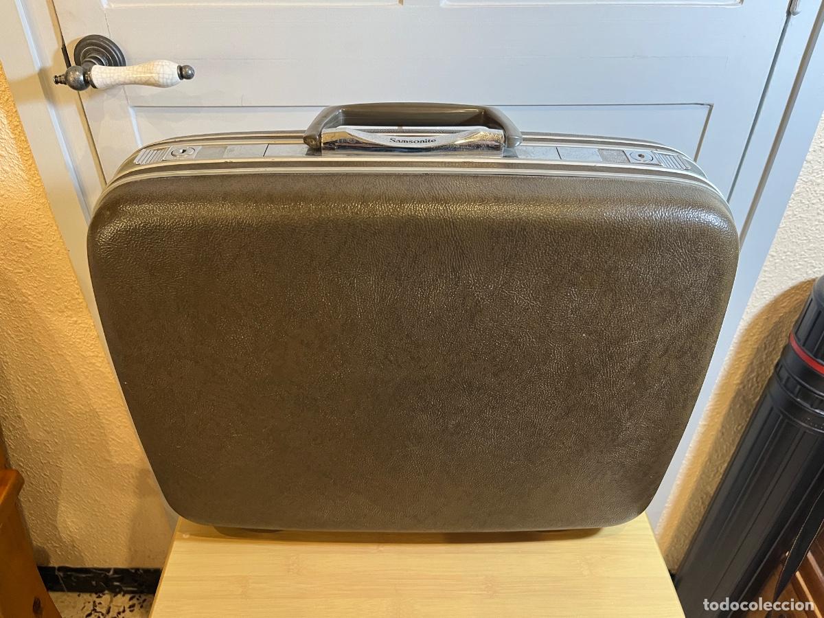 Vintage: Maleta Samsonite Silhouette vintage r&iacute;gida a&ntilde;os 60 70 equipaje retro mid century original