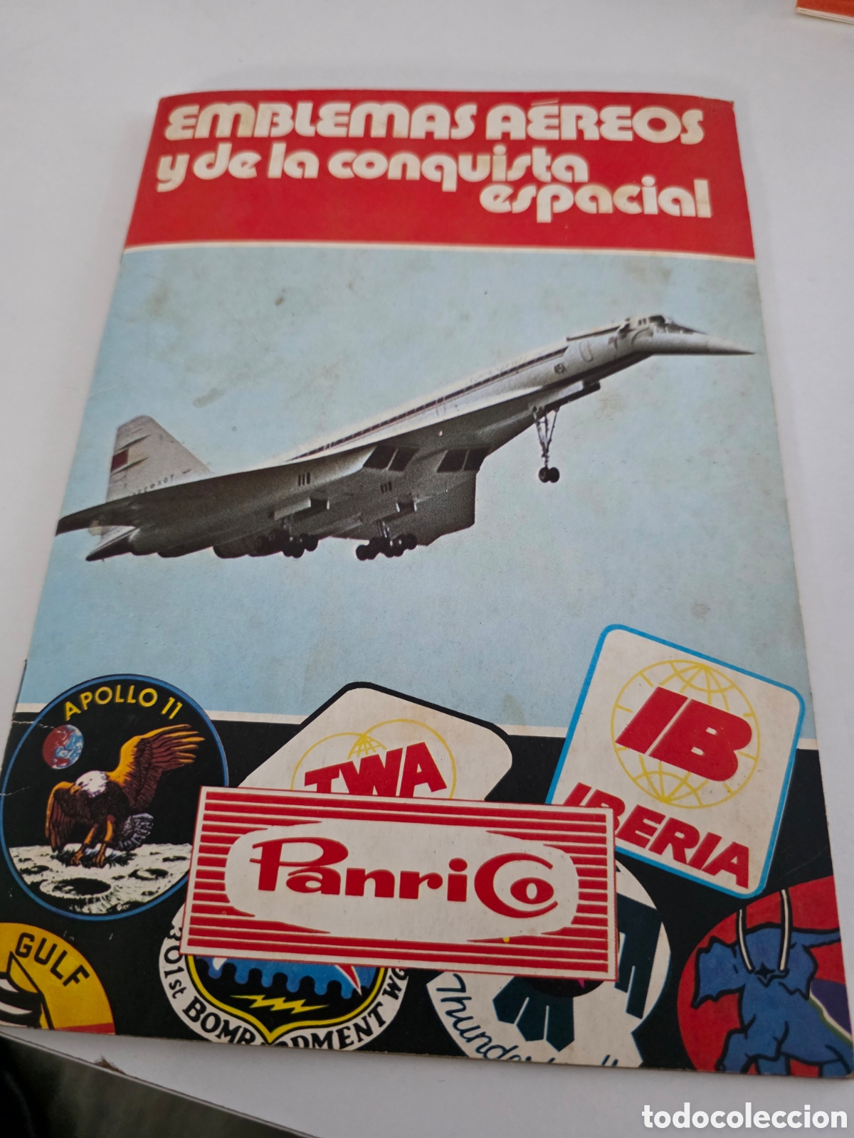 Vintage: &Aacute;lbum Panrico Apollo NASA Aviaci&oacute;n Vintage