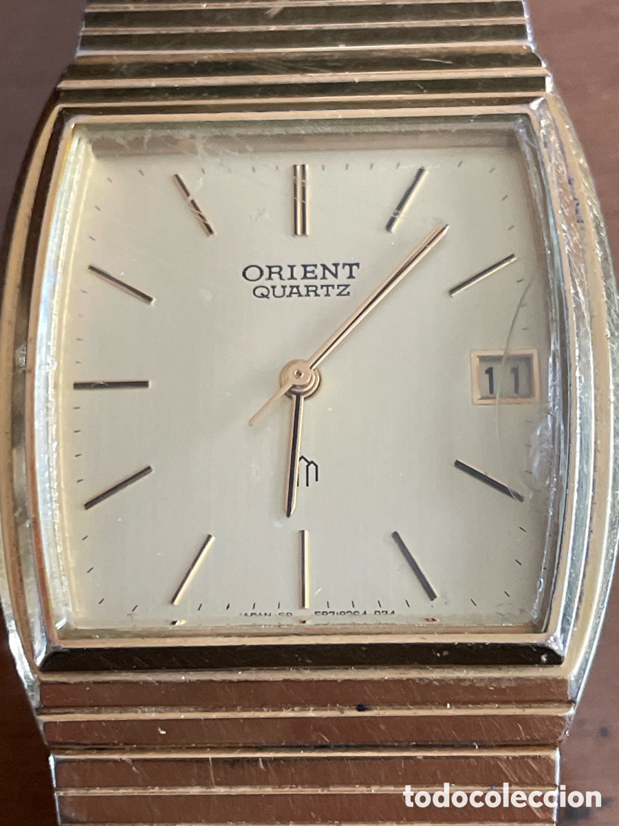 Vintage: Reloj Vintage Orient Quartz Jap&oacute;n A&ntilde;os 80 &ndash; Funcionando